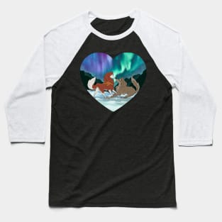 Balto and Jenna Baseball T-Shirt